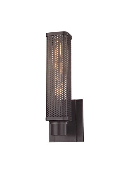 Gibbs 1-Light Wall Sconce in Old Bronze.